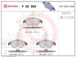 BREMBO P 50 069