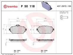 BREMBO P 50 118