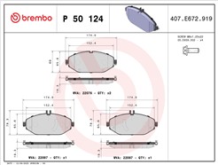 BREMBO P 50 124