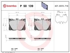 BREMBO P 50 139