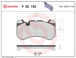 BREMBO P 50 142