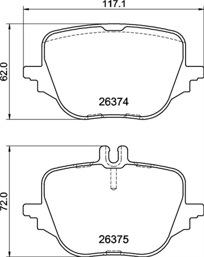 BREMBO P 50 169 Číslo výrobce: 26374. EAN: 8020584122839.