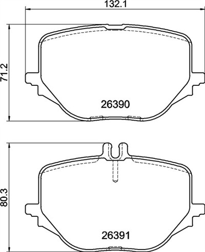 BREMBO P 50 170 Číslo výrobce: 26390. EAN: 8020584122846.