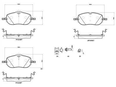 BREMBO P 50 175 Číslo výrobce: 26579. EAN: 8020584125229.