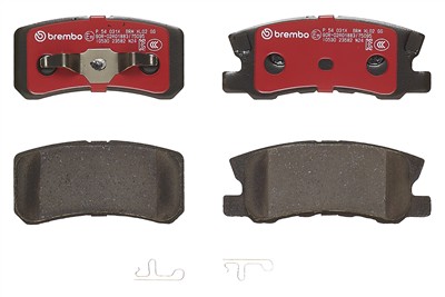 BREMBO P 54 031X Číslo výrobce: 23582. EAN: 8020584121672.