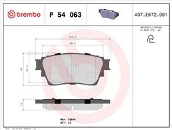 BREMBO P 54 063