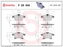 BREMBO P 59 045X