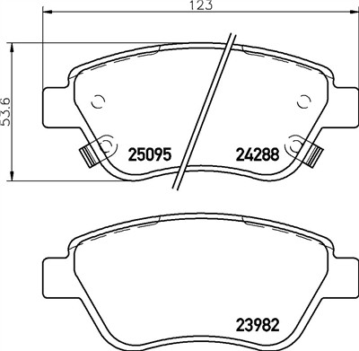 BREMBO P 59 081 Číslo výrobce: 23982. EAN: 8020584110195.