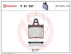 BREMBO P 61 037
