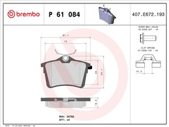BREMBO P 61 084
