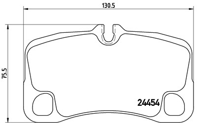 BREMBO P 65 013 Číslo výrobce: 24454. EAN: 8020584061848.