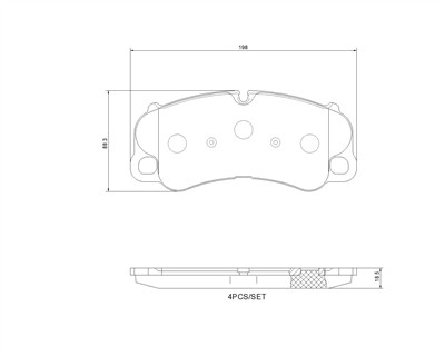 BREMBO P 65 054 Číslo výrobce: 22959. EAN: 8020584125762.