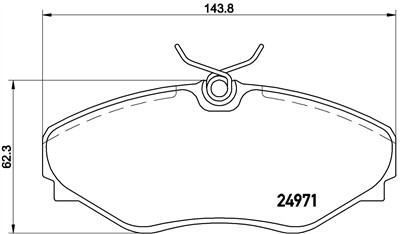 BREMBO P 68 055 Číslo výrobce: 24971. EAN: 8020584103708.