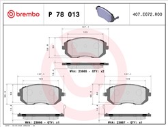 BREMBO P 78 013