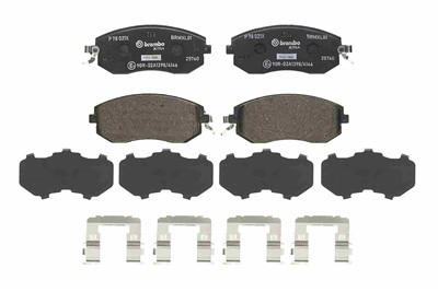 BREMBO P 78 021X Číslo výrobce: 25761. EAN: 8020584069233.