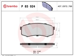 BREMBO P 83 024