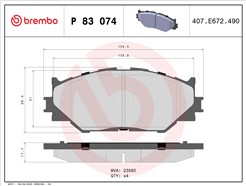 BREMBO P 83 074