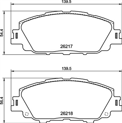 BREMBO P 83 175 Číslo výrobce: 26217. EAN: 8020584117453.