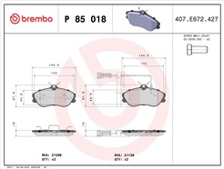 BREMBO P 85 018
