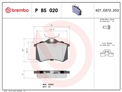 BREMBO P 85 020
