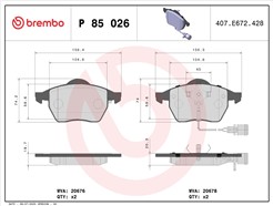 BREMBO P 85 026