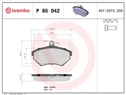 BREMBO P 85 042