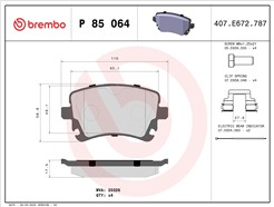 BREMBO P 85 064
