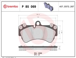 BREMBO P 85 069
