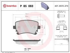 BREMBO P 85 083