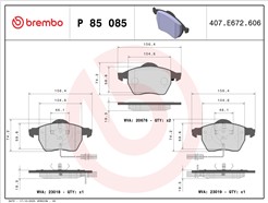 BREMBO P 85 085