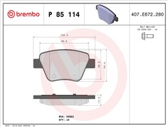 BREMBO P 85 114