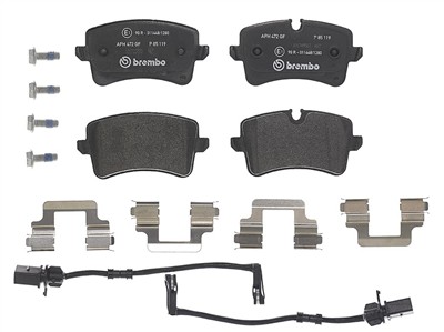 BREMBO P 85 119 Číslo výrobce: 24606. EAN: 8020584103920.