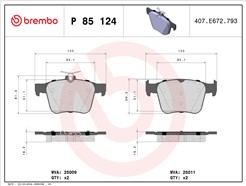 BREMBO P 85 124