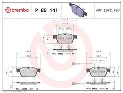 BREMBO P 85 141