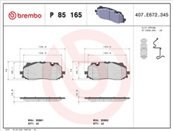 BREMBO P 85 165