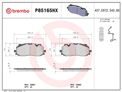 BREMBO P85165NX