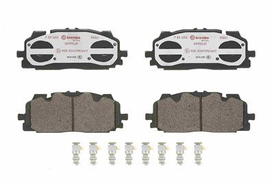 BREMBO P 85 165X Číslo výrobce: 25862. EAN: 8020584069516.