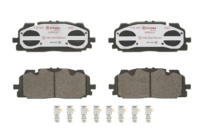 BREMBO P 85 165X Číslo výrobce: 25861. EAN: 8020584069516.