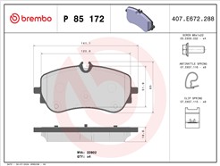 BREMBO P 85 172