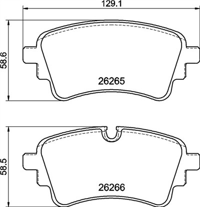 BREMBO P 85 185 Číslo výrobce: 26265. EAN: 8020584120156.