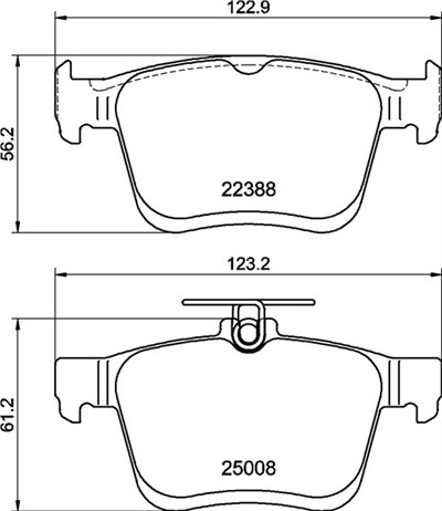 BREMBO P 85 191 Číslo výrobce: 22388. EAN: 8020584122938.