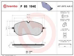 BREMBO P 85 194E