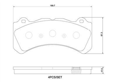 BREMBO P 86 034 Číslo výrobce: 22585. EAN: 8020584118153.