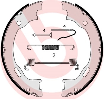 BREMBO S 50 515 EAN: 8432509642047.