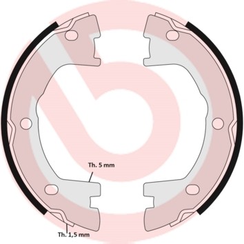 BREMBO S A6 506 EAN: 8432509645253.
