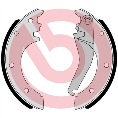 BREMBO S A6 509 EAN: 8432509663219.
