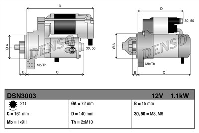 DENSO DSN3003 EAN: 8717613117224.