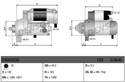 DENSO DSN3035 EAN: 8717613173206.