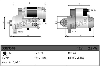 DENSO DSN3048 EAN: 8717613173336.