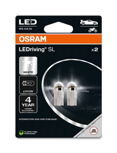 OSRAM 2825DWP-2BL Číslo výrobce: W5W. EAN: 4062172401258.